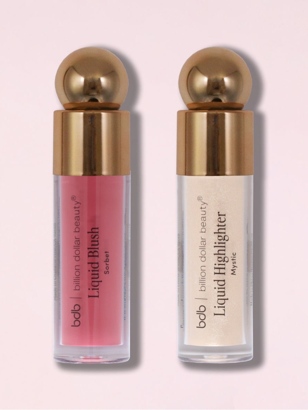 ✨NIB✨ Billion Dollar Beauty Bombshell Liquid Blush & Highlighter Sorbet & Mystic